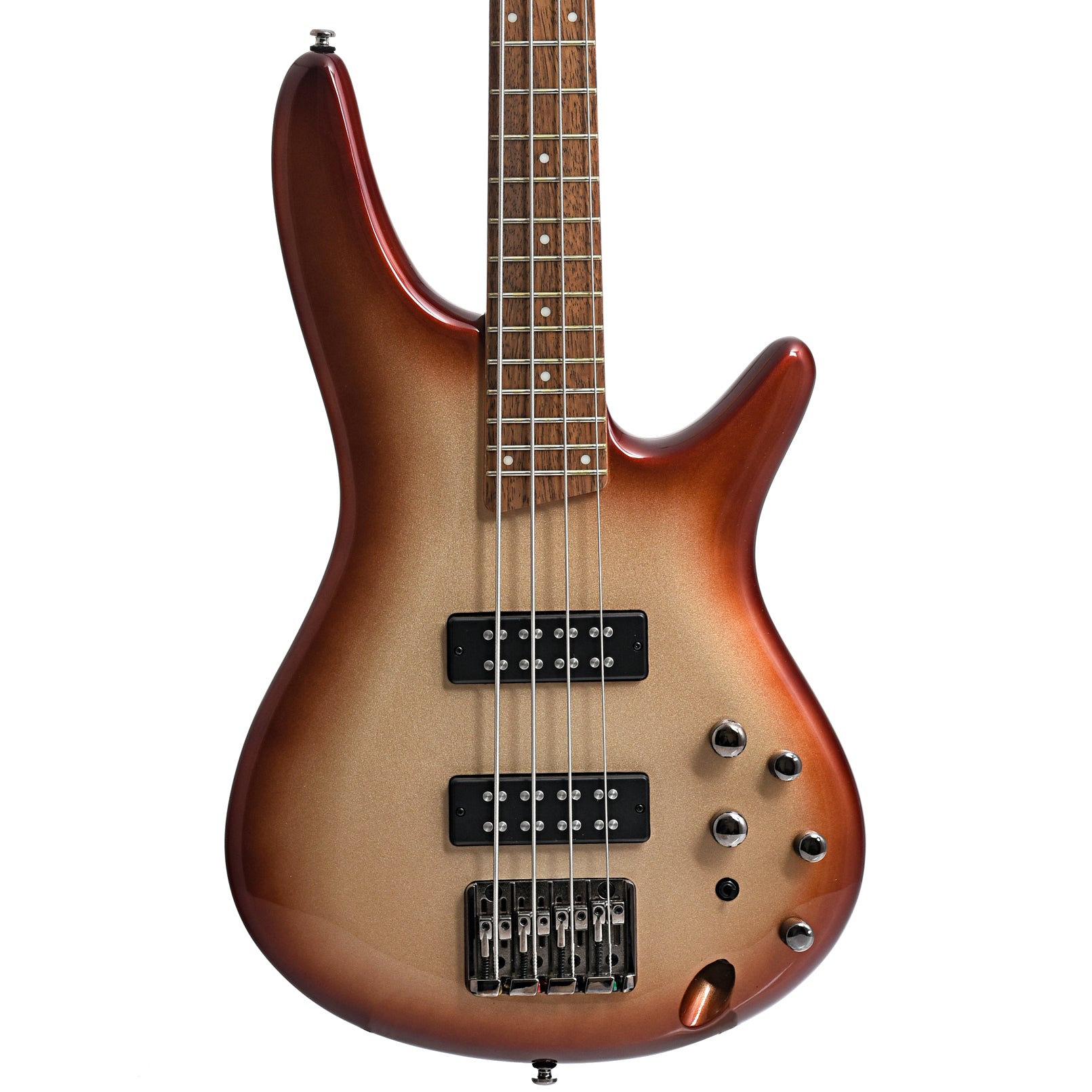 Ibanez SR300E 4-String Bass, Charred Champagne Burst – Elderly Instruments