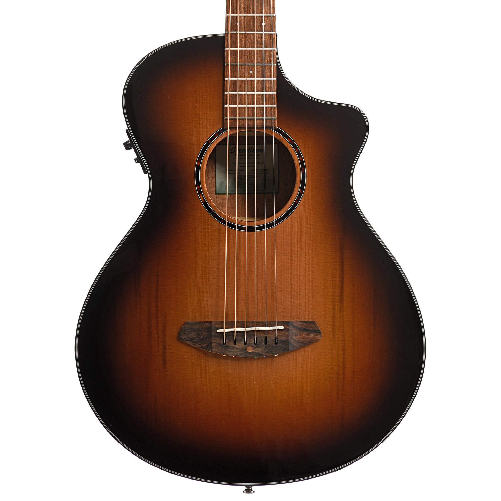 Breedlove Discovery S Concert Acoustic Guitar - African Mahogany