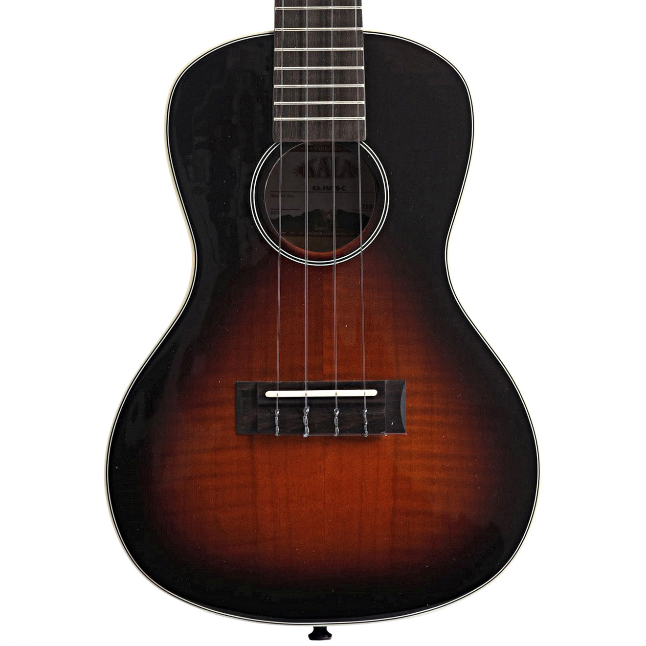 Kala KA-FMTB-C Gloss Flame Maple Tobacco Burst Concert Ukulele