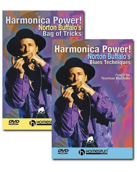 DIGITAL DOWNLOAD ONLY - Harmonica Power!: Two DVD Set - Norton Buffalo