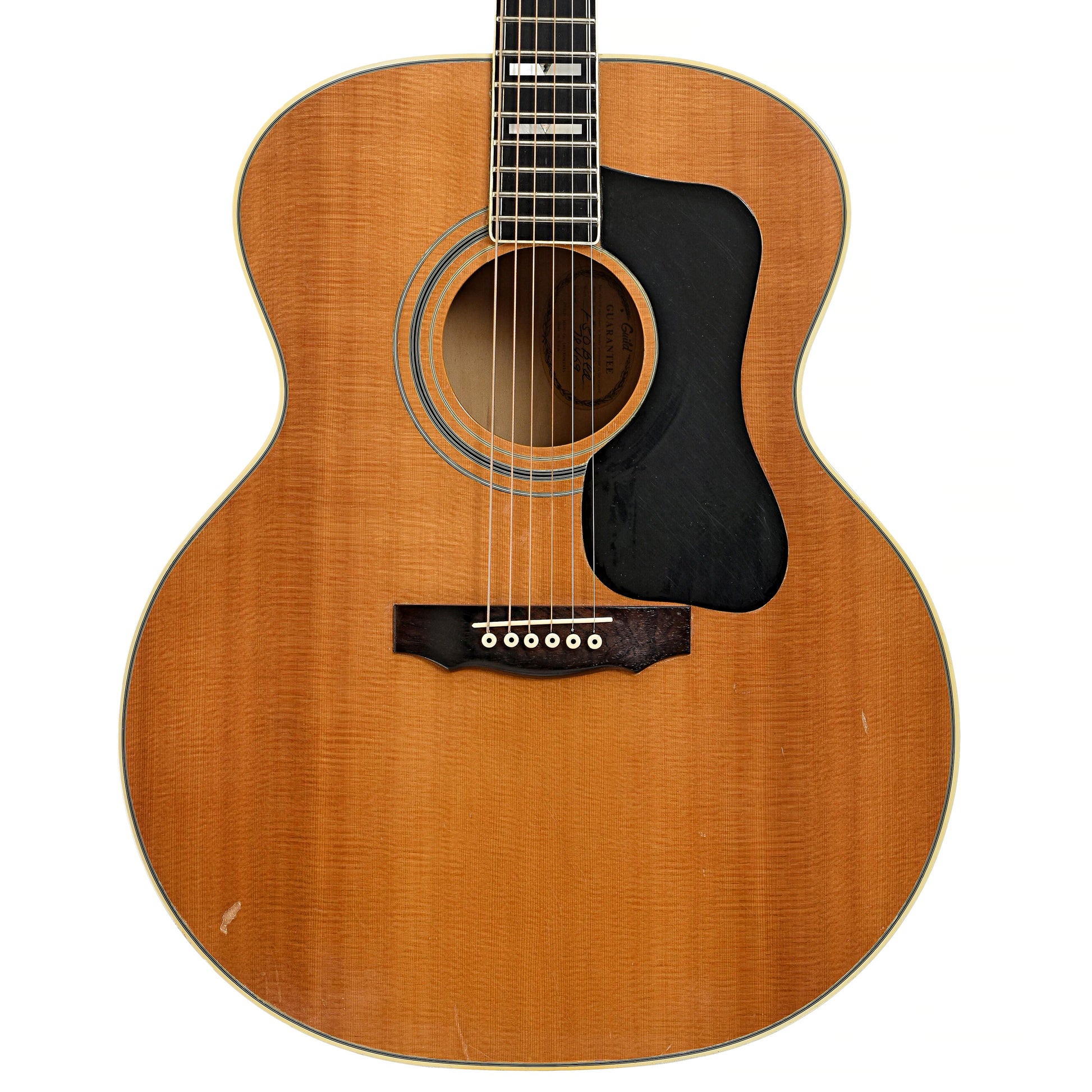 Front of Guild F-50 Acoustic Guitar