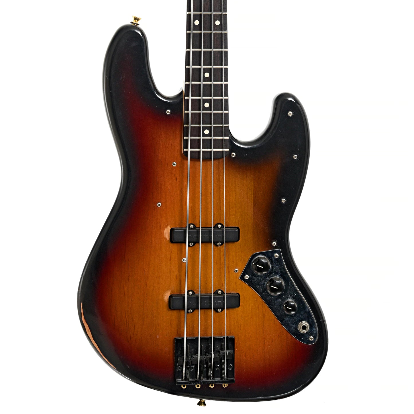 Front of Fender Highway One Jazz Bass