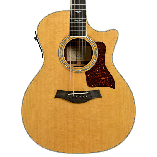 Front of Taylor 814-CE Acoustic Electric Guitar