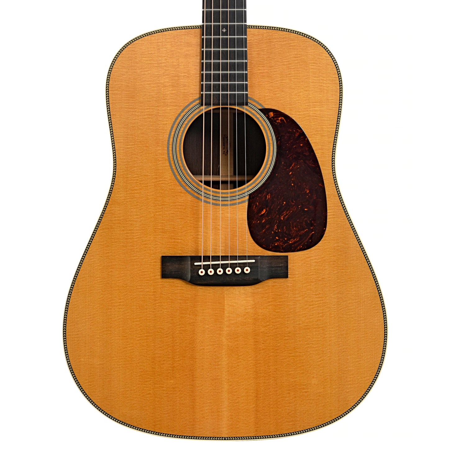 Front of Martin HD-28 Acoustic Guitar