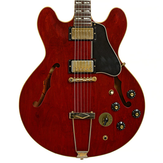 Front of Gibson ES-345 TDC Hollowbody Electric Guitar