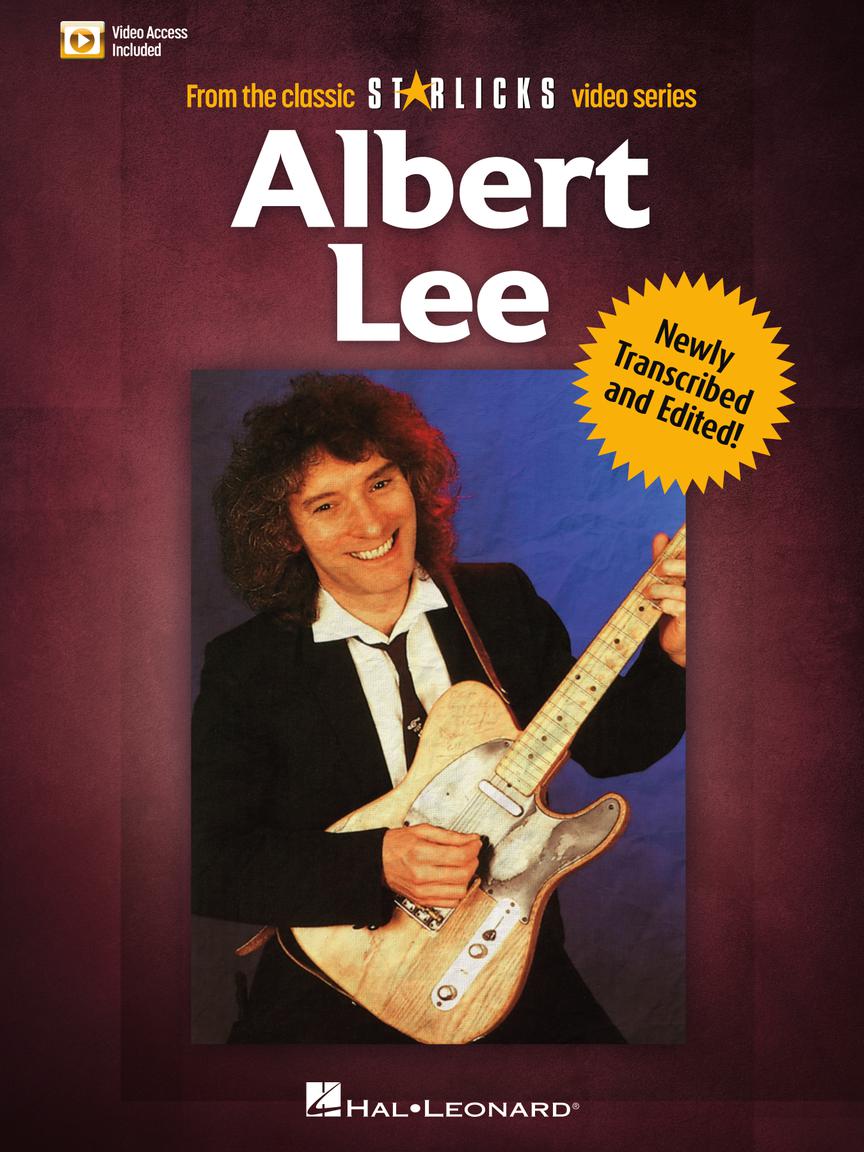 Front Cover of Albert Lee From the Classic Star Licks Video Series - SKU# 49-403522 : Product Type Media : Elderly Instruments