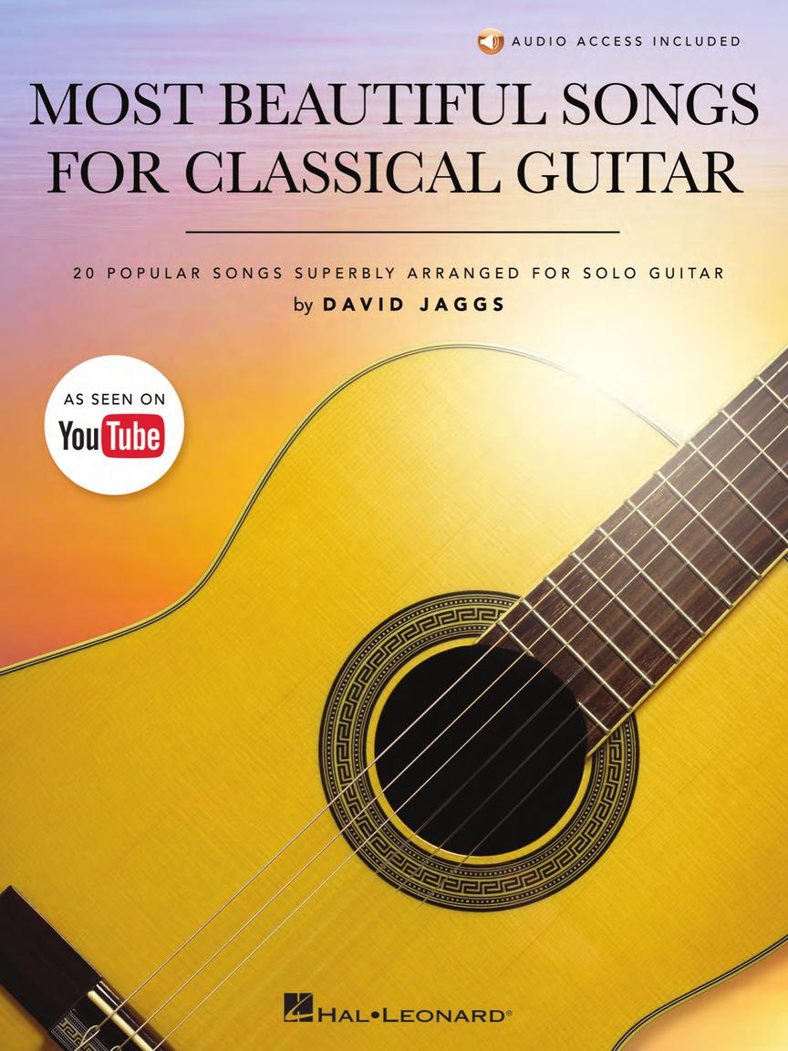 Front Cover of Most Beautiful Songs for Classical Guitar - SKU# 49-337362 : Product Type Media : Elderly Instruments