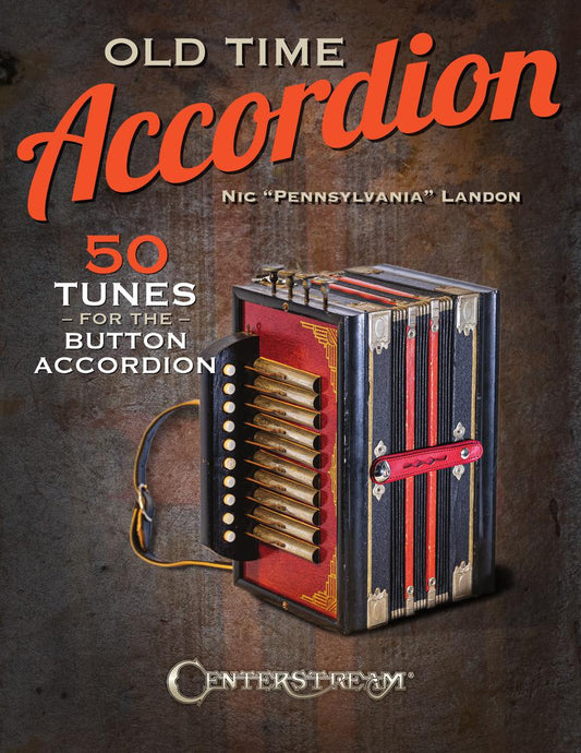 Front Cover of Old Time Accordion - 50 Tunes for the Button Accordion - SKU# 49-750416 : Product Type Media : Elderly Instruments