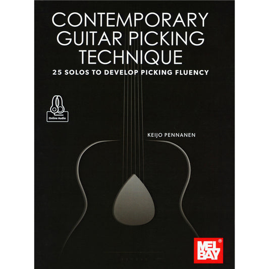 Image 1 cover of Contemporary Guitar Picking Technique : 25 Solos to Develop Picking Fluency by Keijo Pennanen SKU: 02-31064M