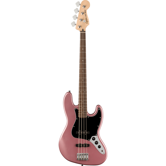 Squier Affinity Jazz Bass, Burgundy Mist