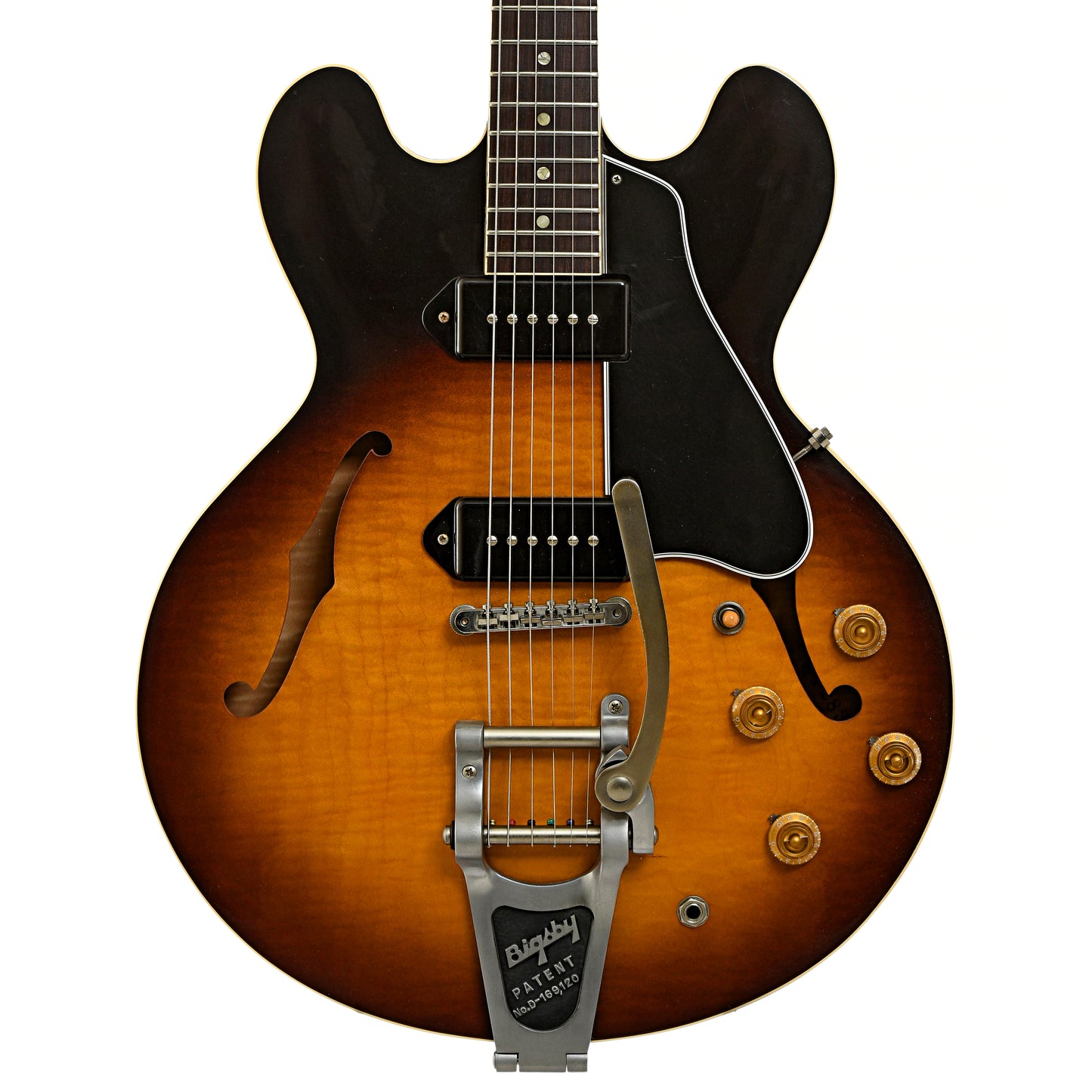 Front of Gibson ES-330TD Figured VOS 1961 Reissue 