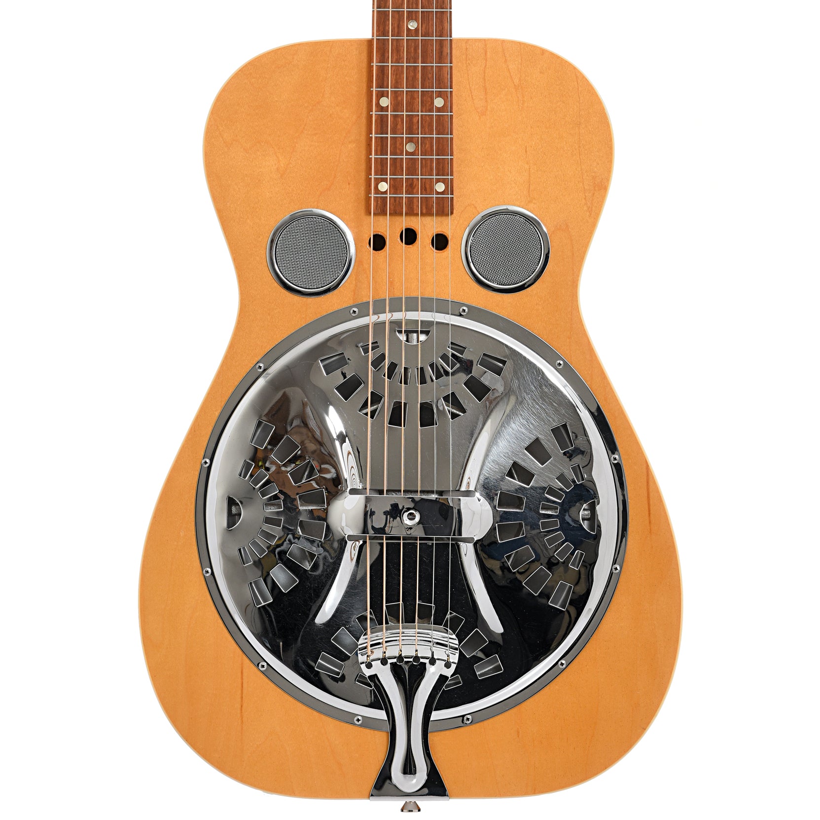 Front of Dobro 60DS Squareneck Resonator Guitar (1985)