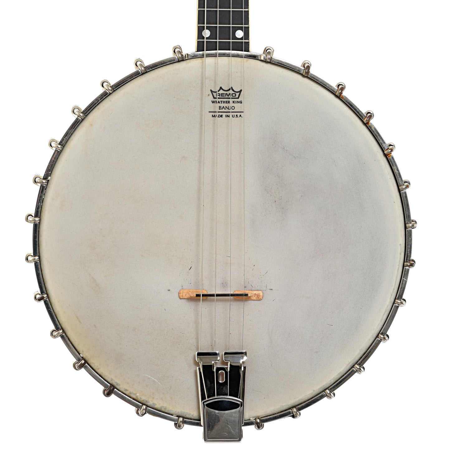 Front of Vega Tubaphone Style M Tenor Banjo (1923)