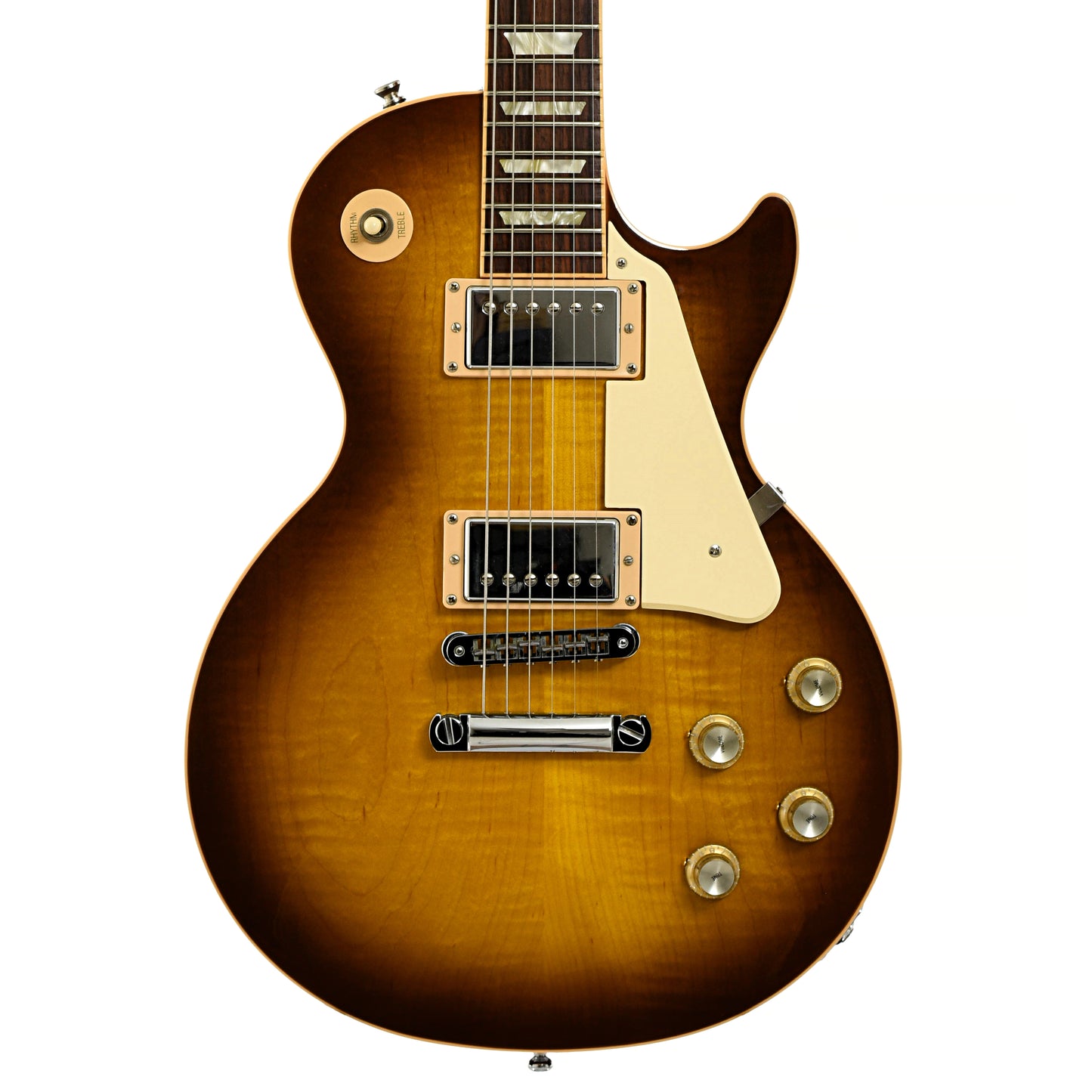 Front of Gibson Les Paul Traditional Plus Electric Guitar 