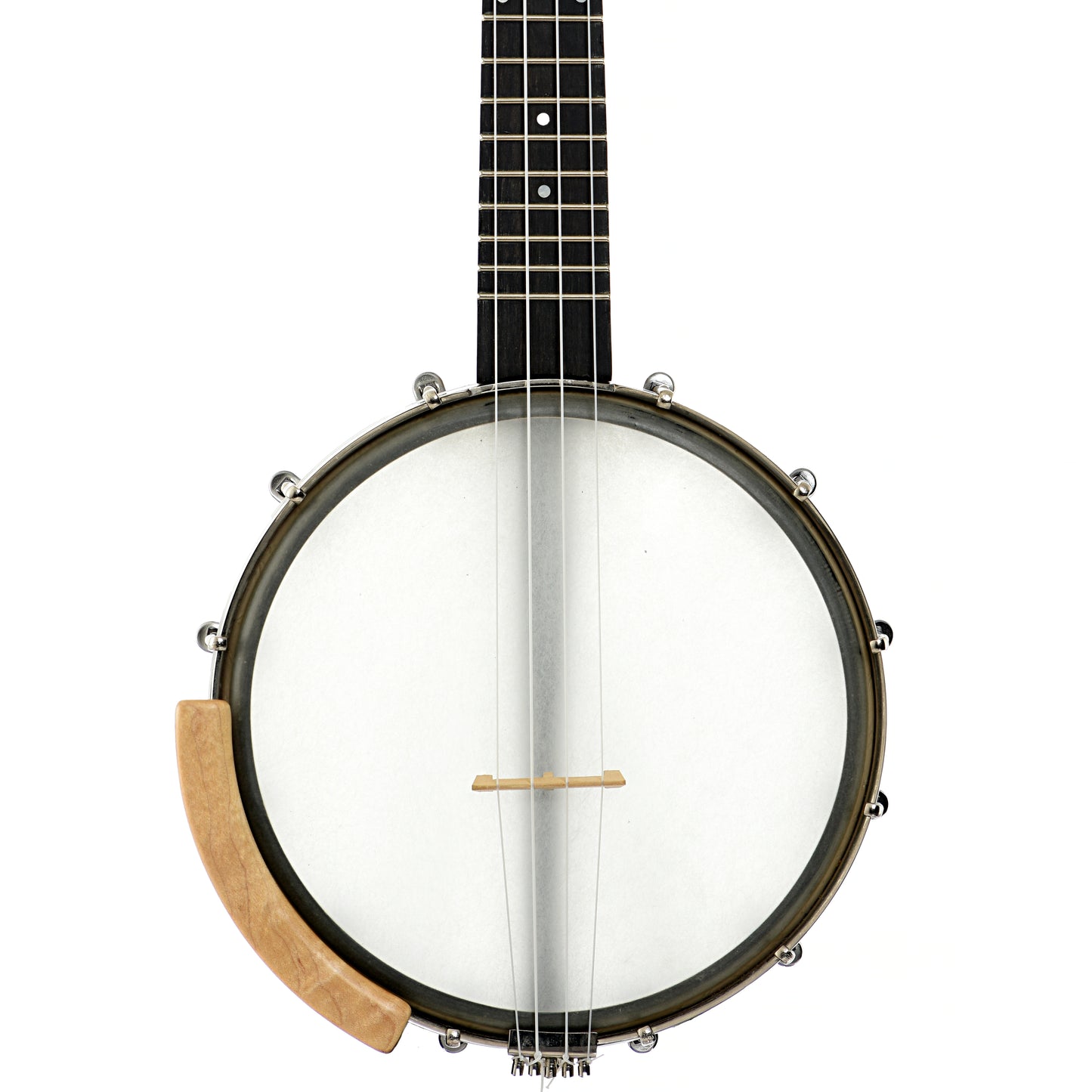 Front of George Banjos Banjo Ukulele 