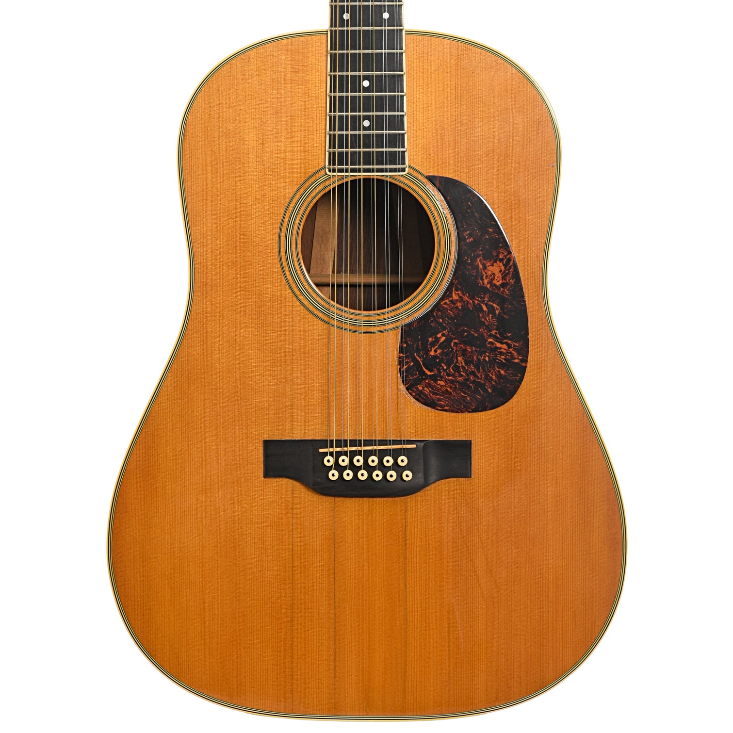 Front of Martin D12-35 12-String Acoustic Guitar 