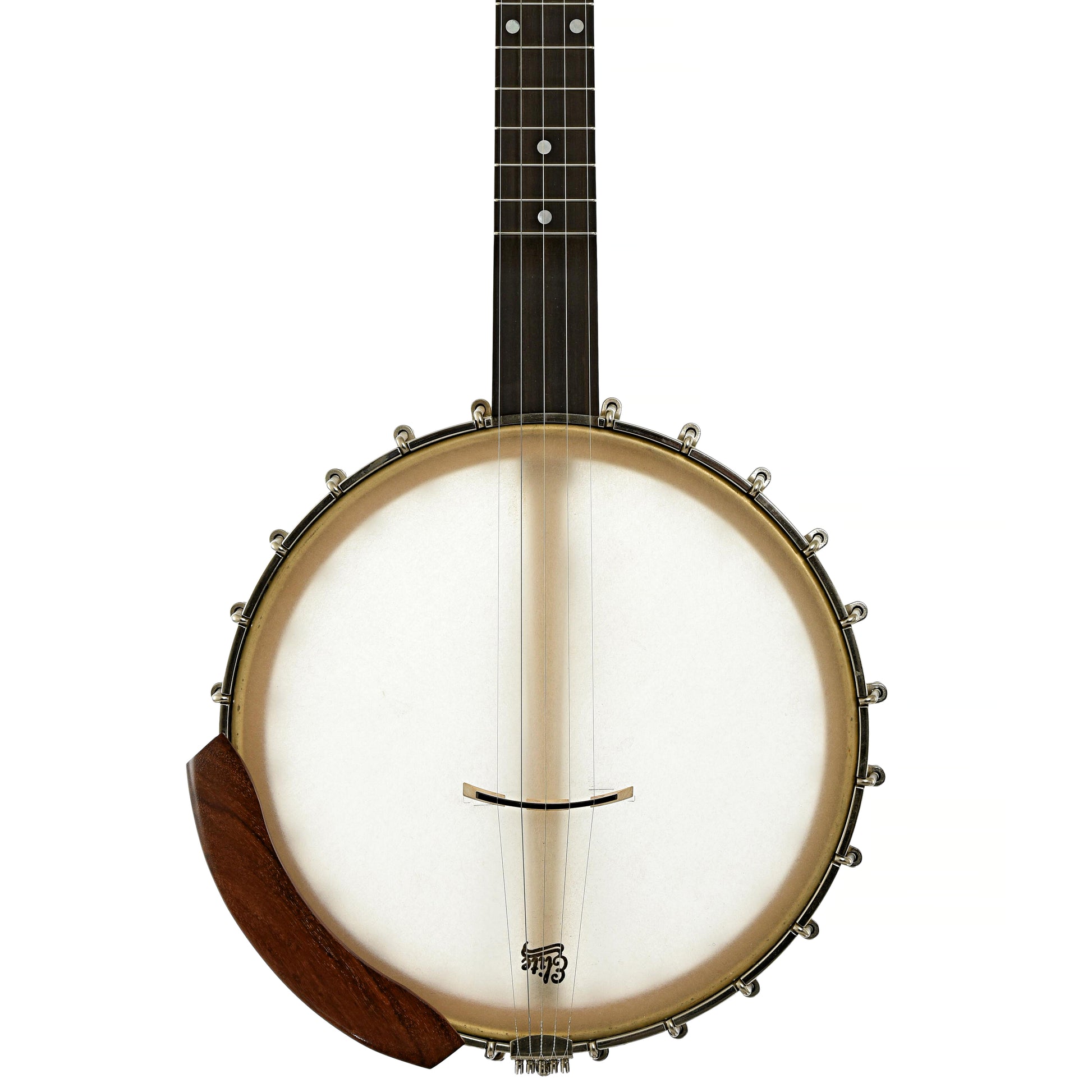 Front of Bart Reiter Special Scoop Open Back Banjo 