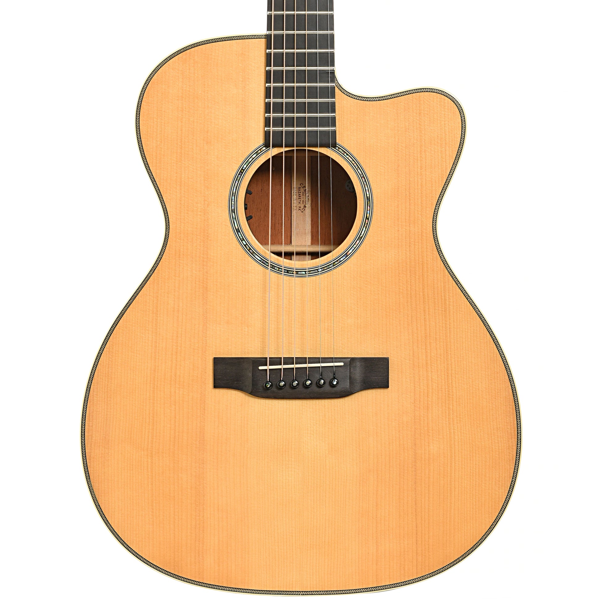 front of Martin OMC Fingerstyle 1 Guitar  (2005)