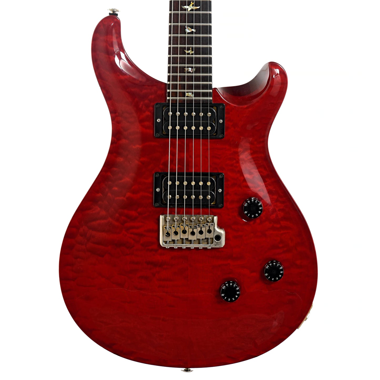 Front of PRS Custom 24 Electric Guitar 