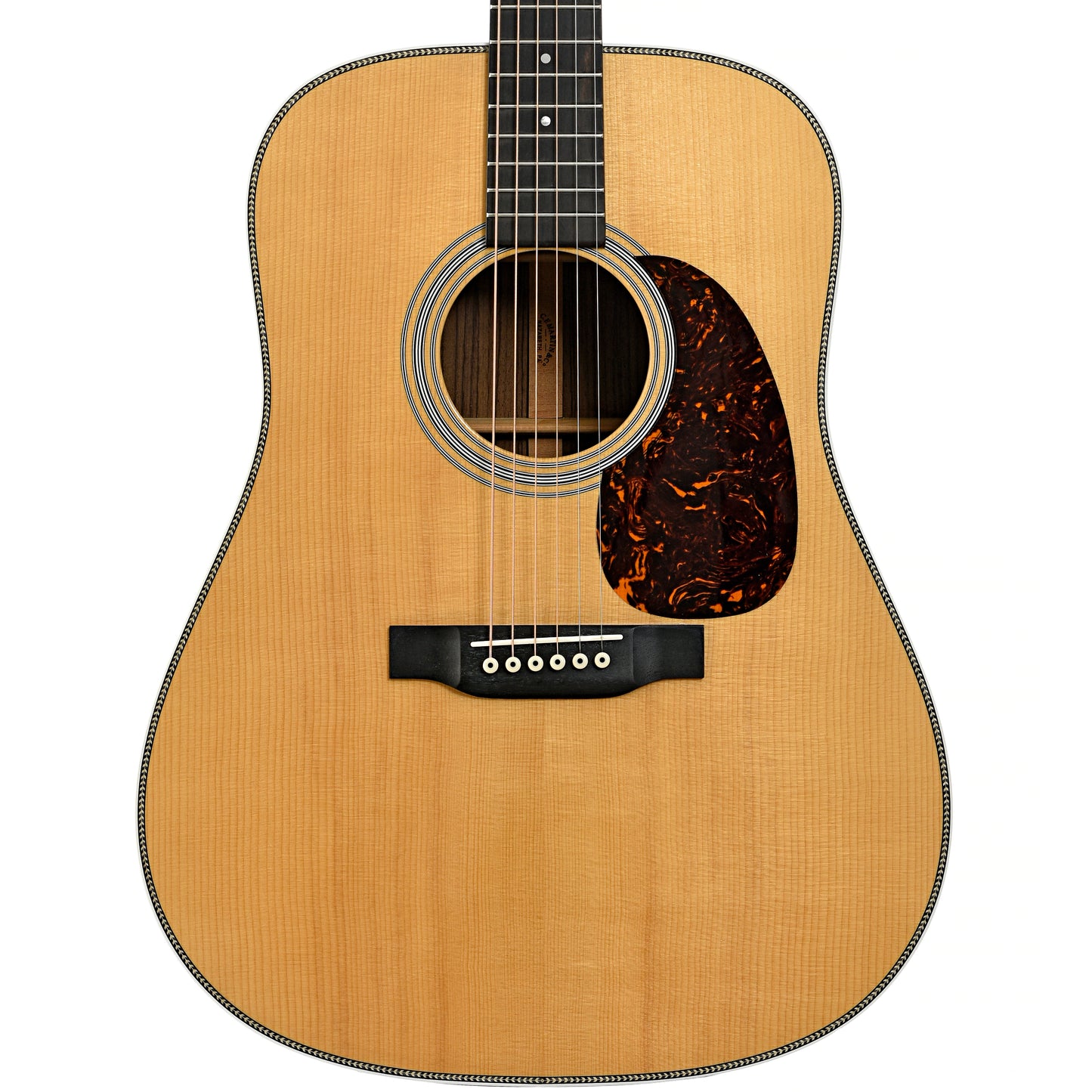 Front of Martin HD-28 VTS Acoustic Guitar (2022)