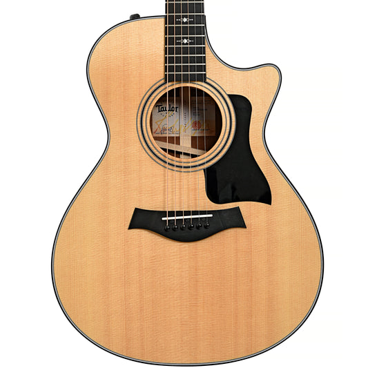 Front of Taylor 312ce Acoustic-Electric Guitar (2019)