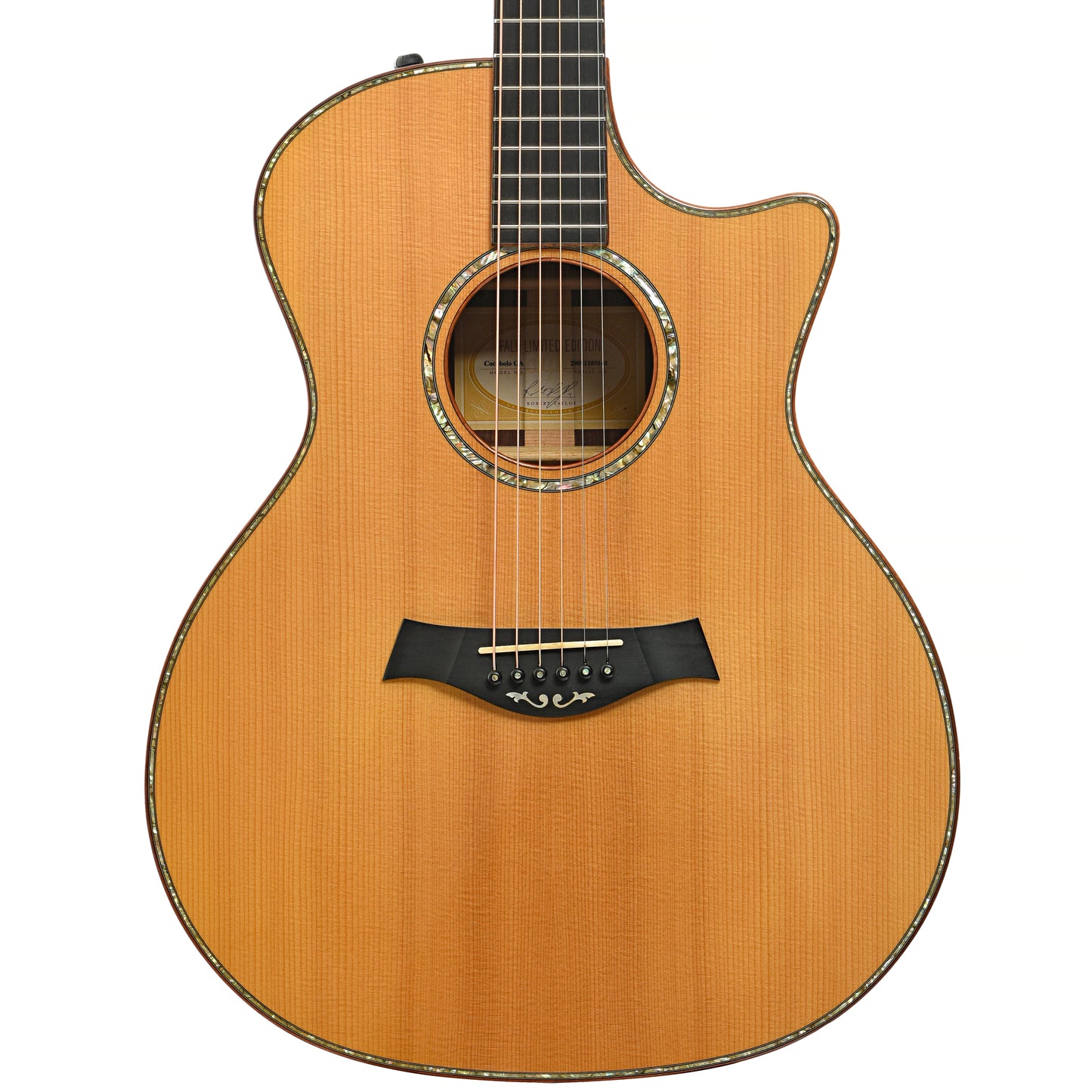 Front of Taylor Cocobolo GA Acoustic-Electric Guitar (2008)