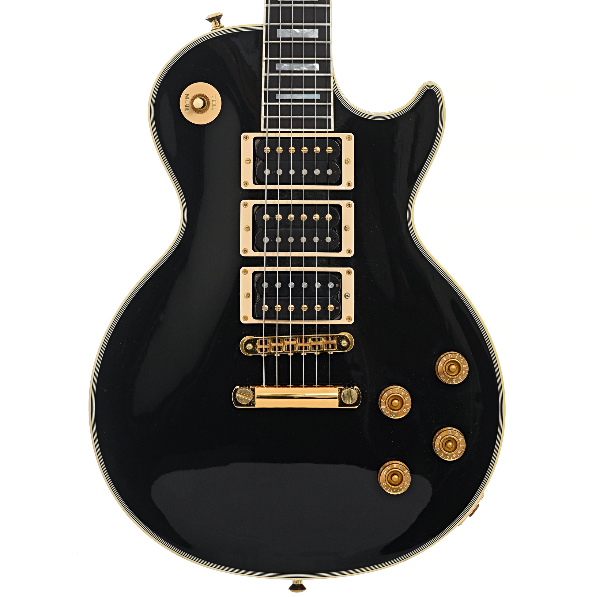 Front of Gibson Les Paul Custom Peter Frampton 