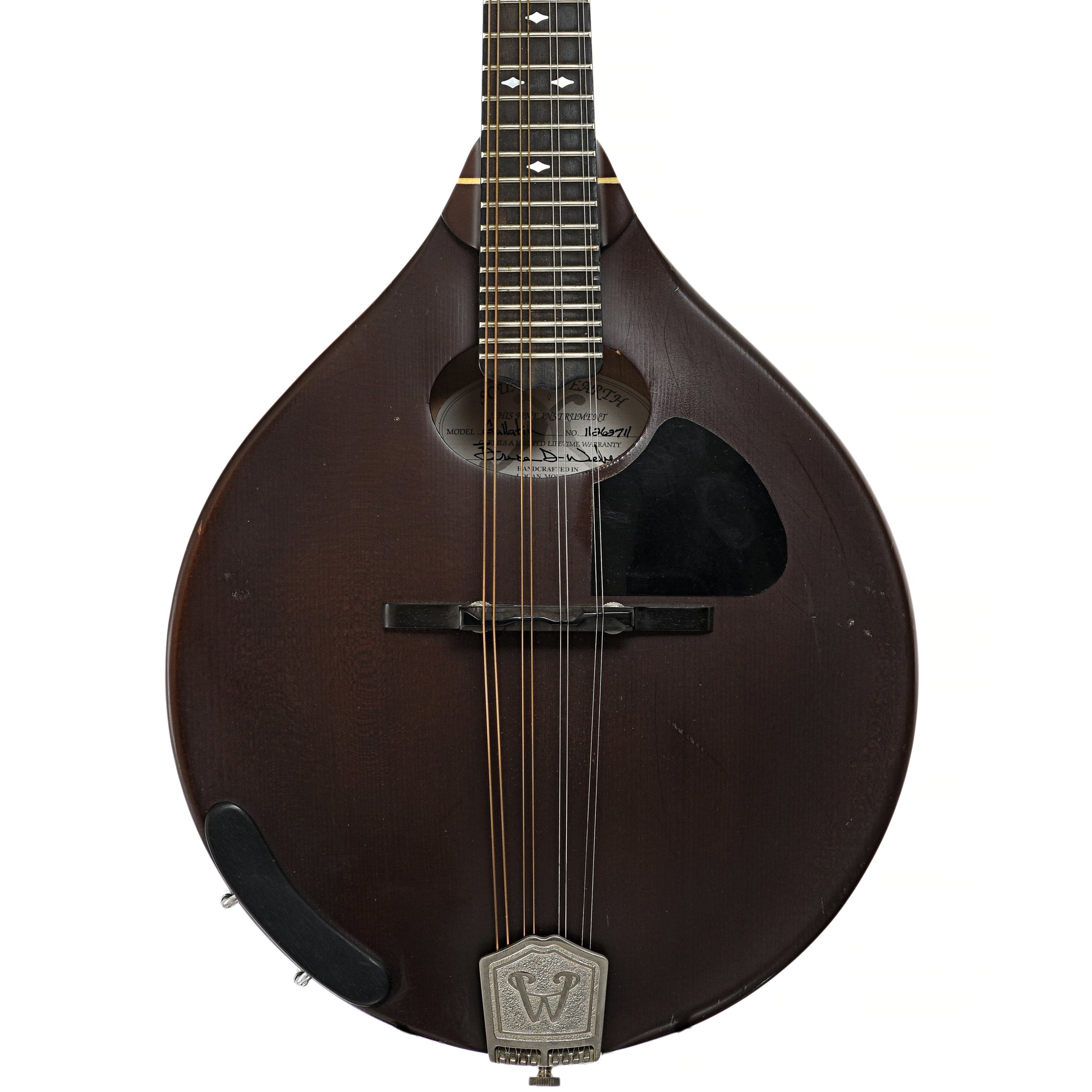 Front of Weber Gallatin A Mandolin