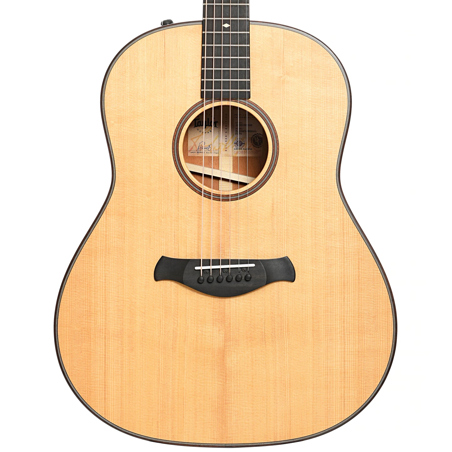 Front of Taylor Builder's Edition 517e Acoustic Guitar