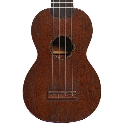 Front of Martin Style 0 Soprano Ukulele (late 1950s)