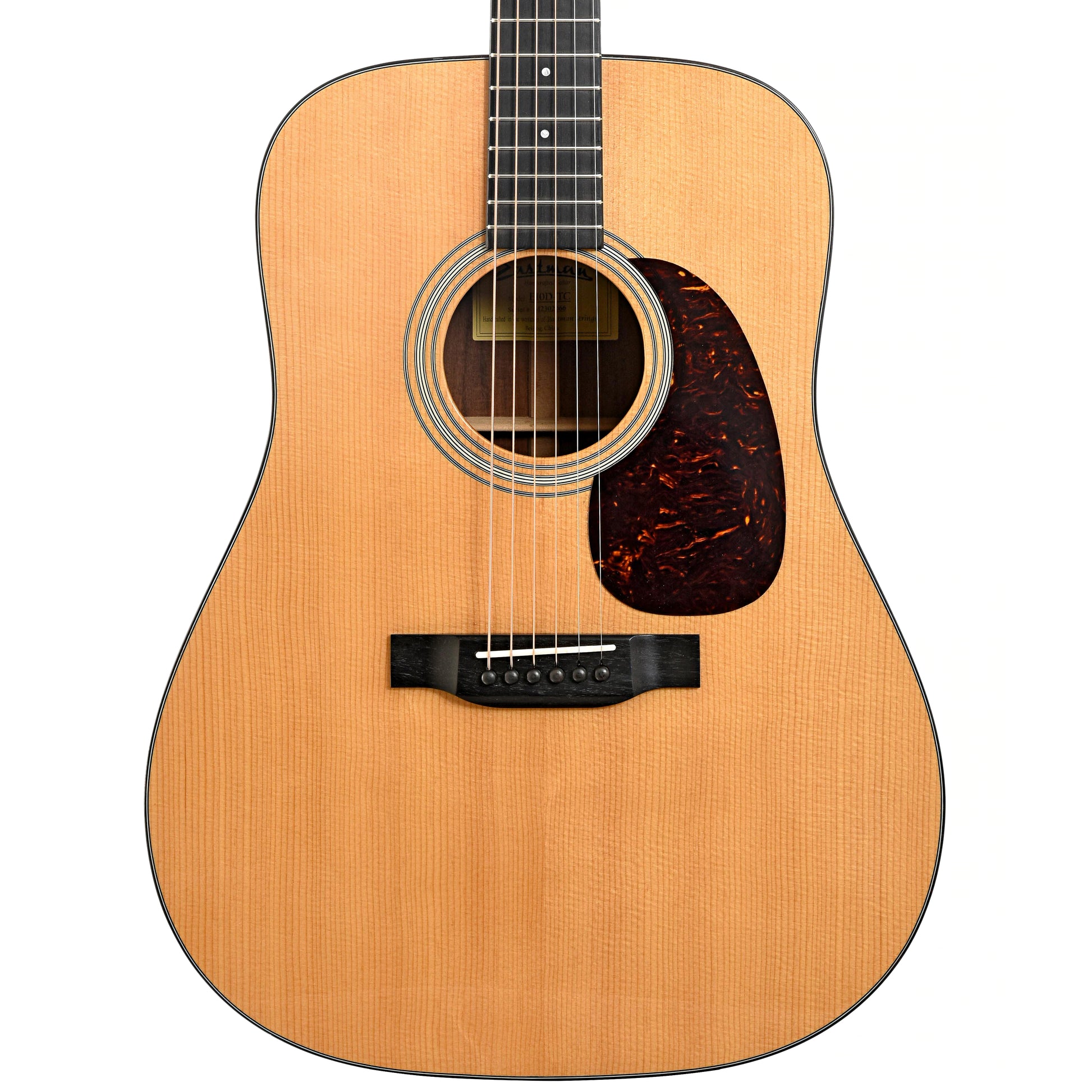 Front of Eastman E10D-TC Acoustic Guitar 