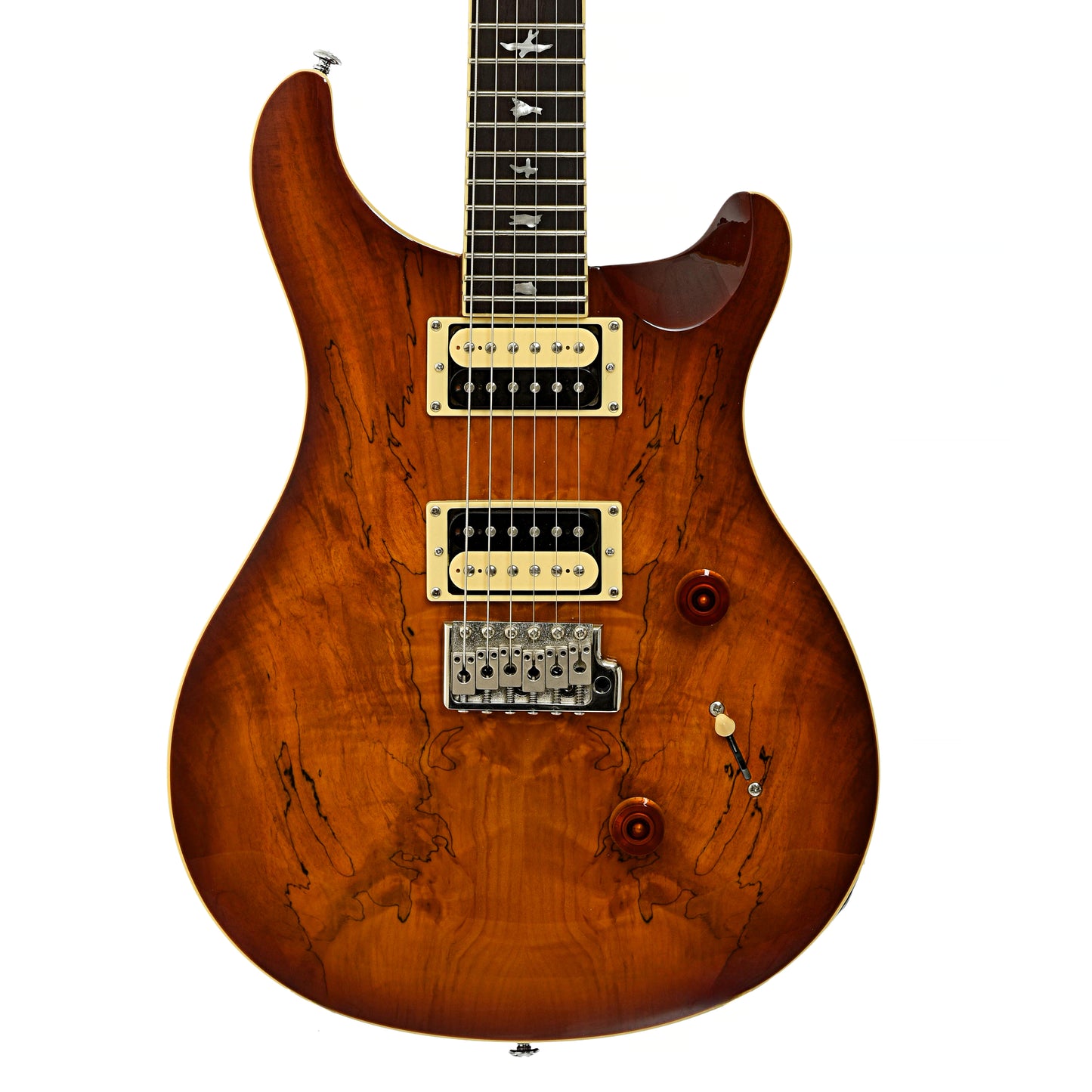 Front of PRS  SE Custom 24 Exotic Electric Guitar 