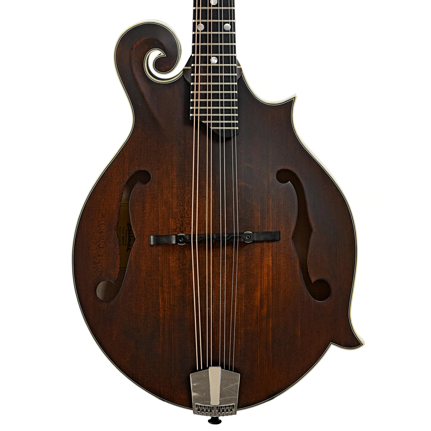 Front of Eastman MD315 F-Style Mandolin 