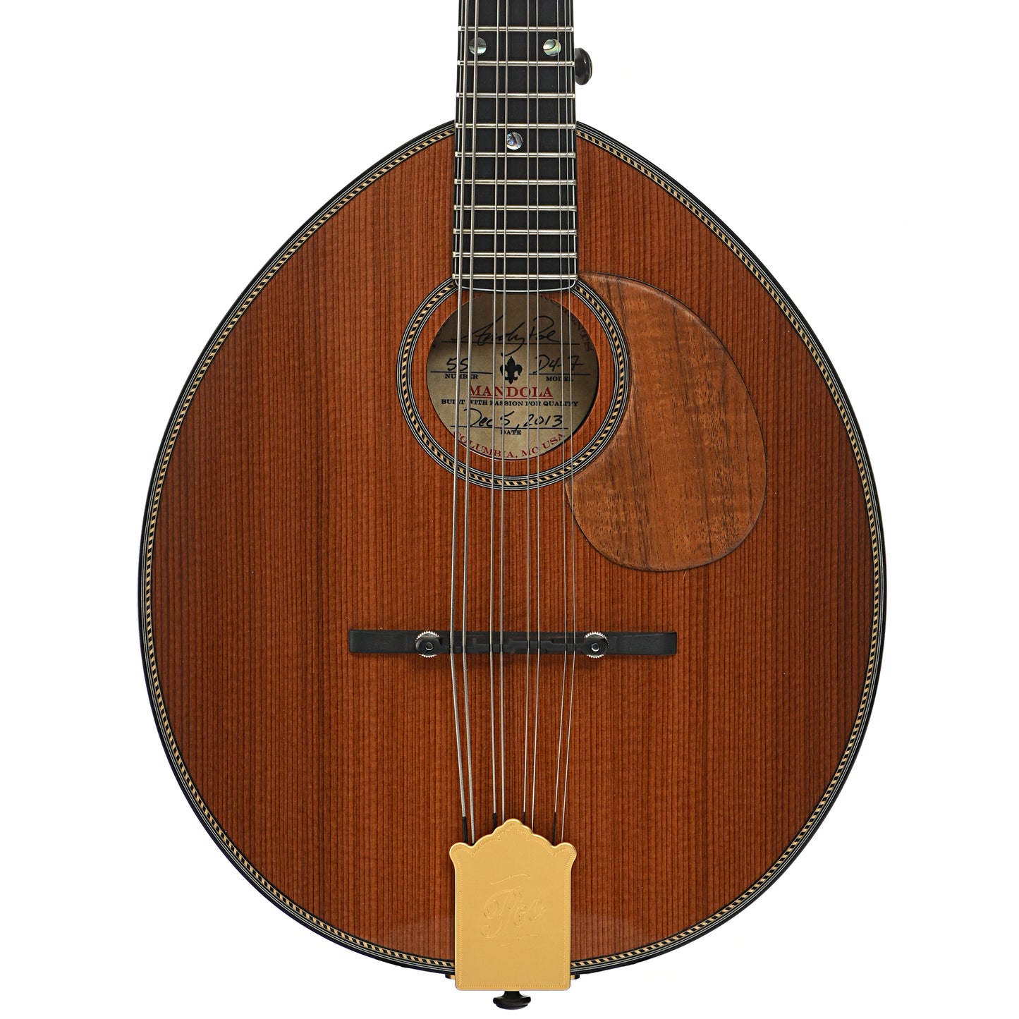 Front of Poe Scout D4-7 Mandola