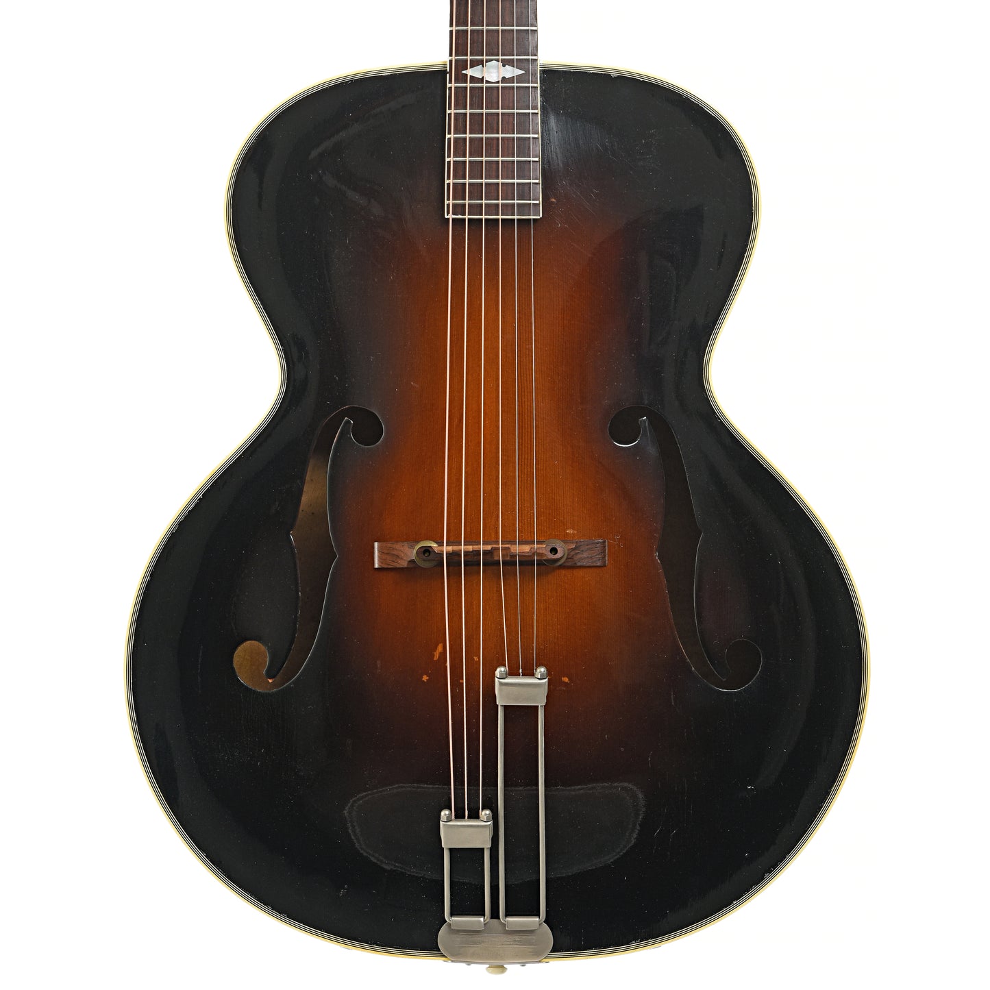 Front of Epiphone Triumph Archtop Guitar (1937)