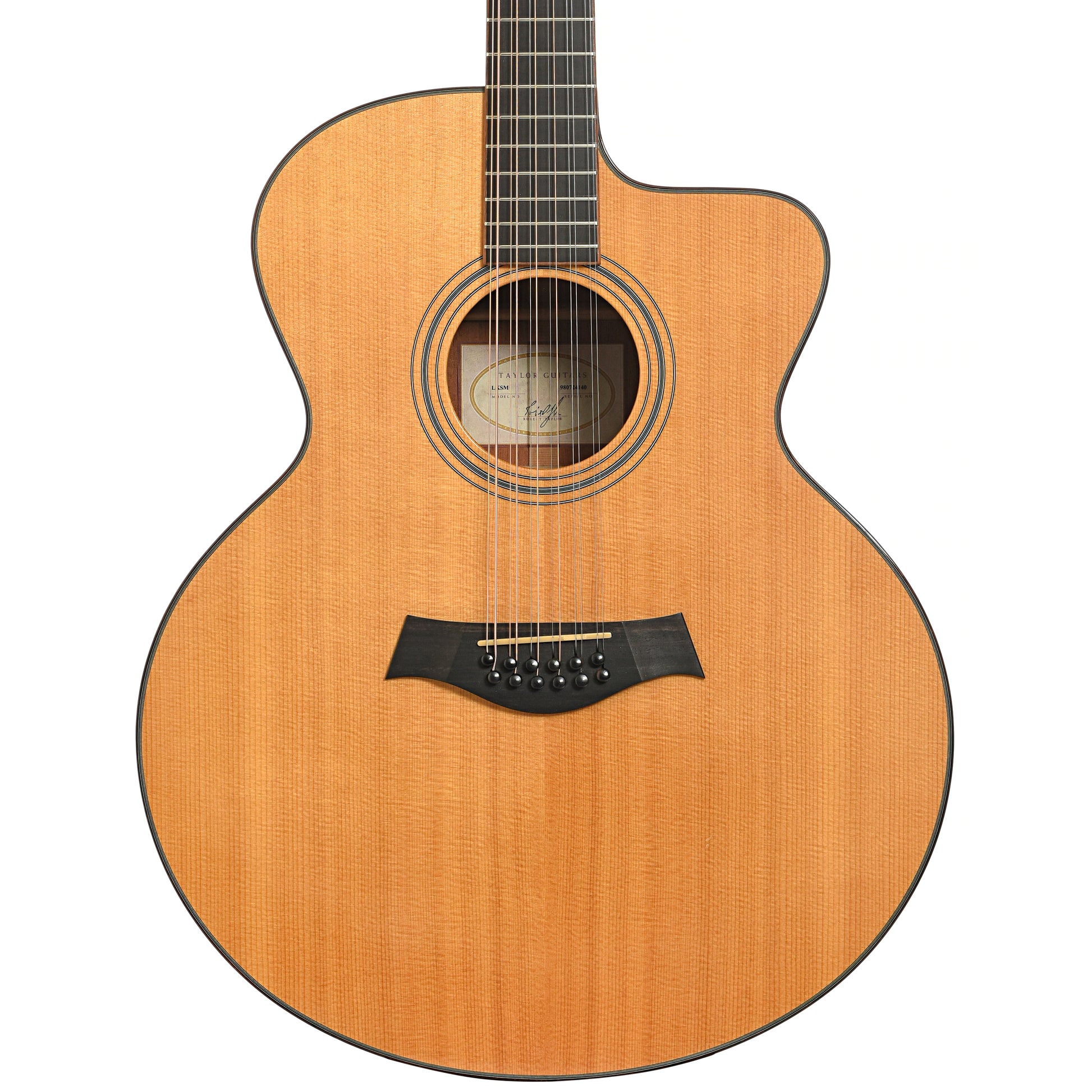 Front of Taylor Leo Kottke LKSM 12-String Acoustic Guitar (1998)