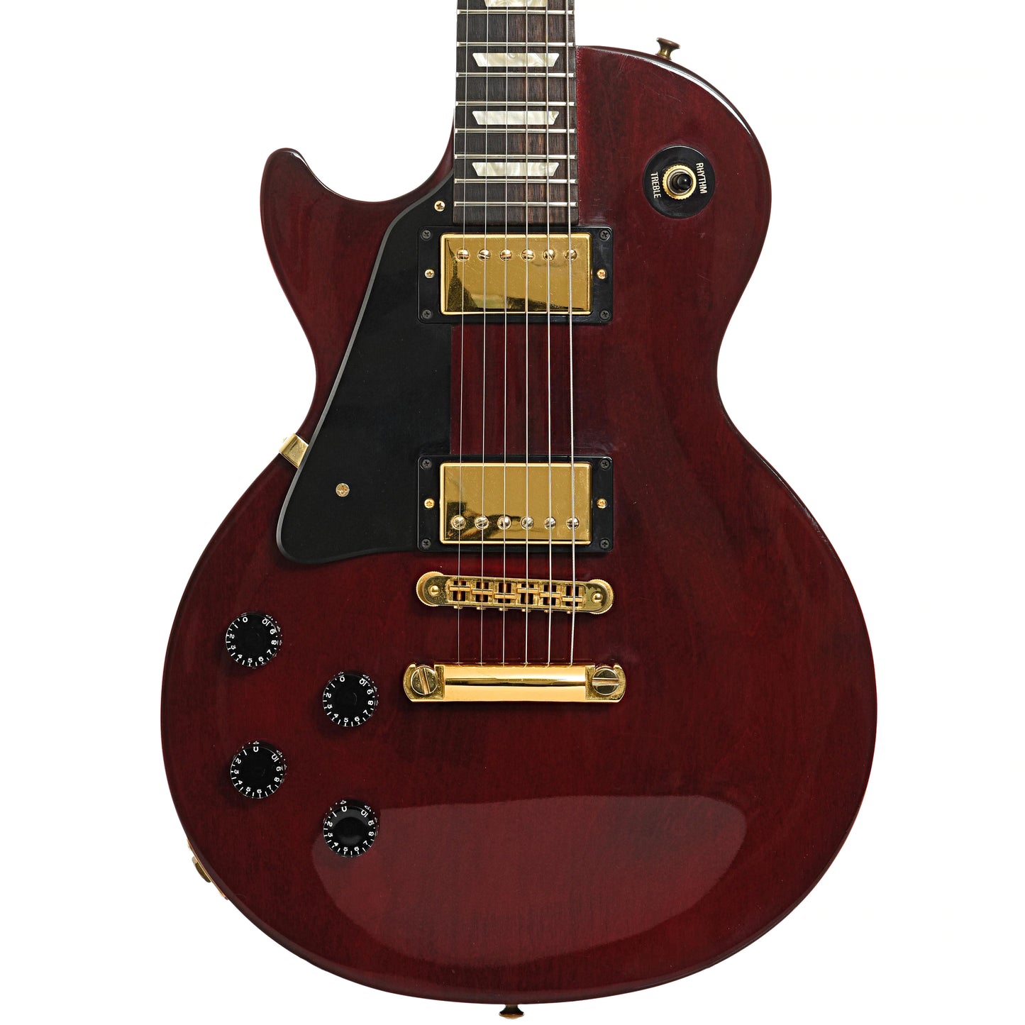 Front of Gibson Les Paul Studio LH