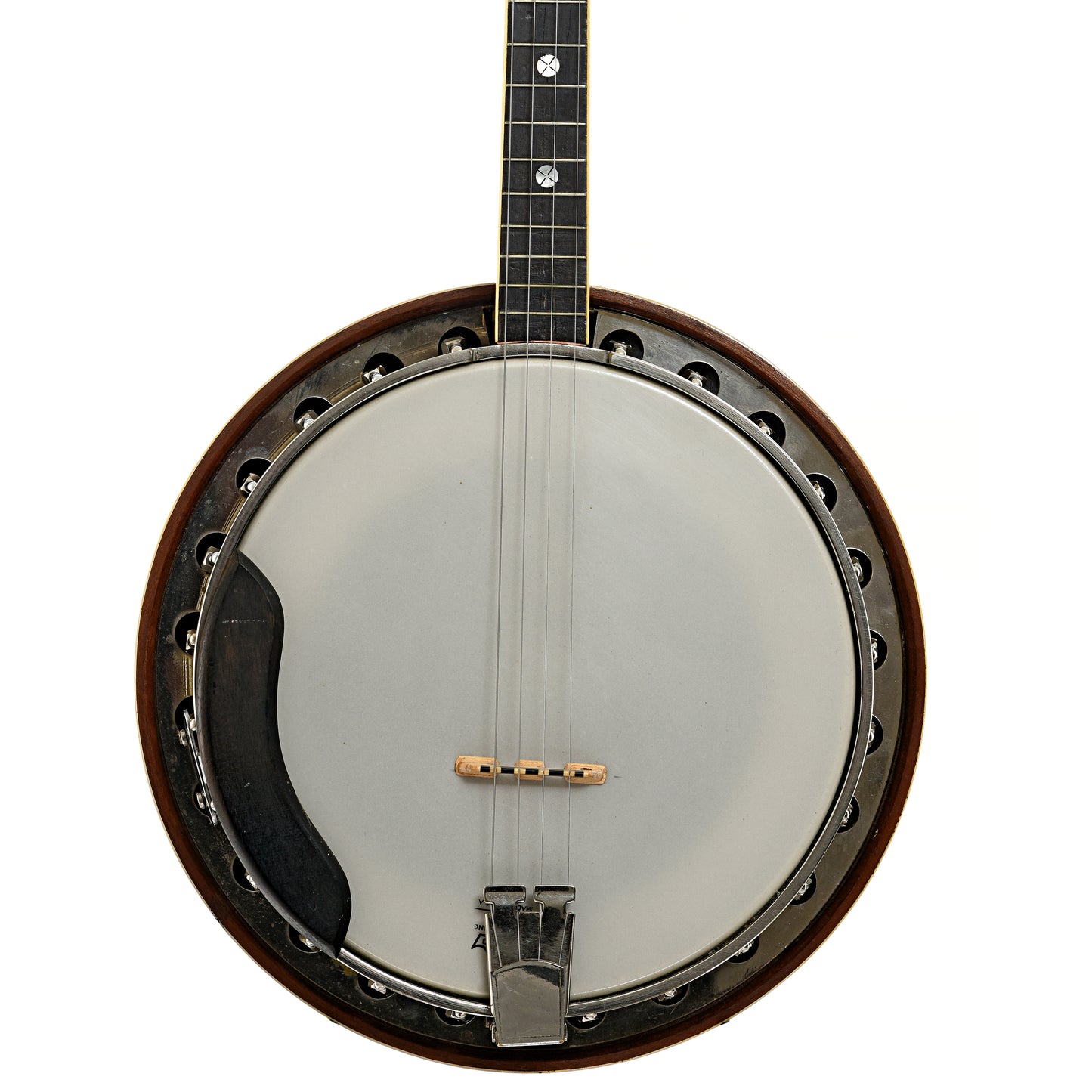 Front of Slingerland May Bell 428 Tenor Banjo