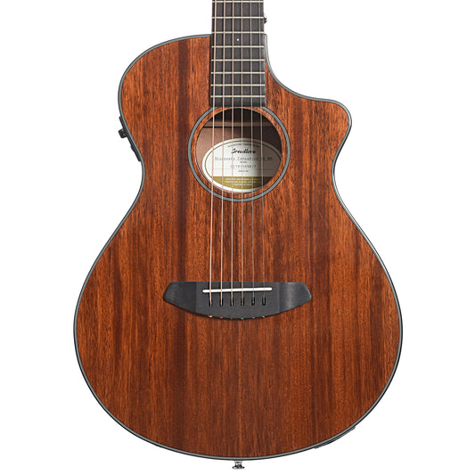 Front of Breedlove Discovery Companion CE Mahogany-Mahogany, Acoustic Guitar (2021)