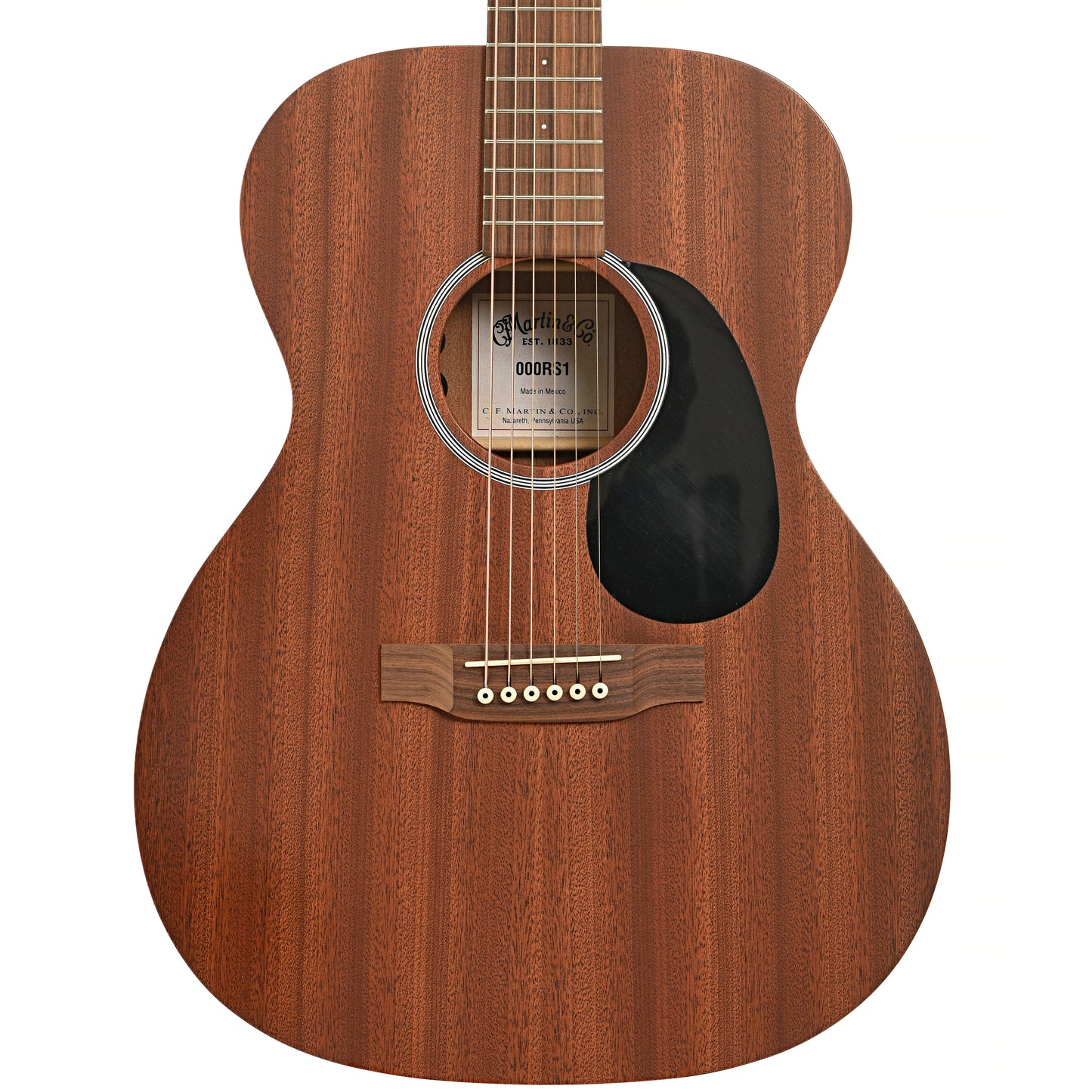 Front of Martin 000-RS1 Acoustc-Electric Guitar (2014)