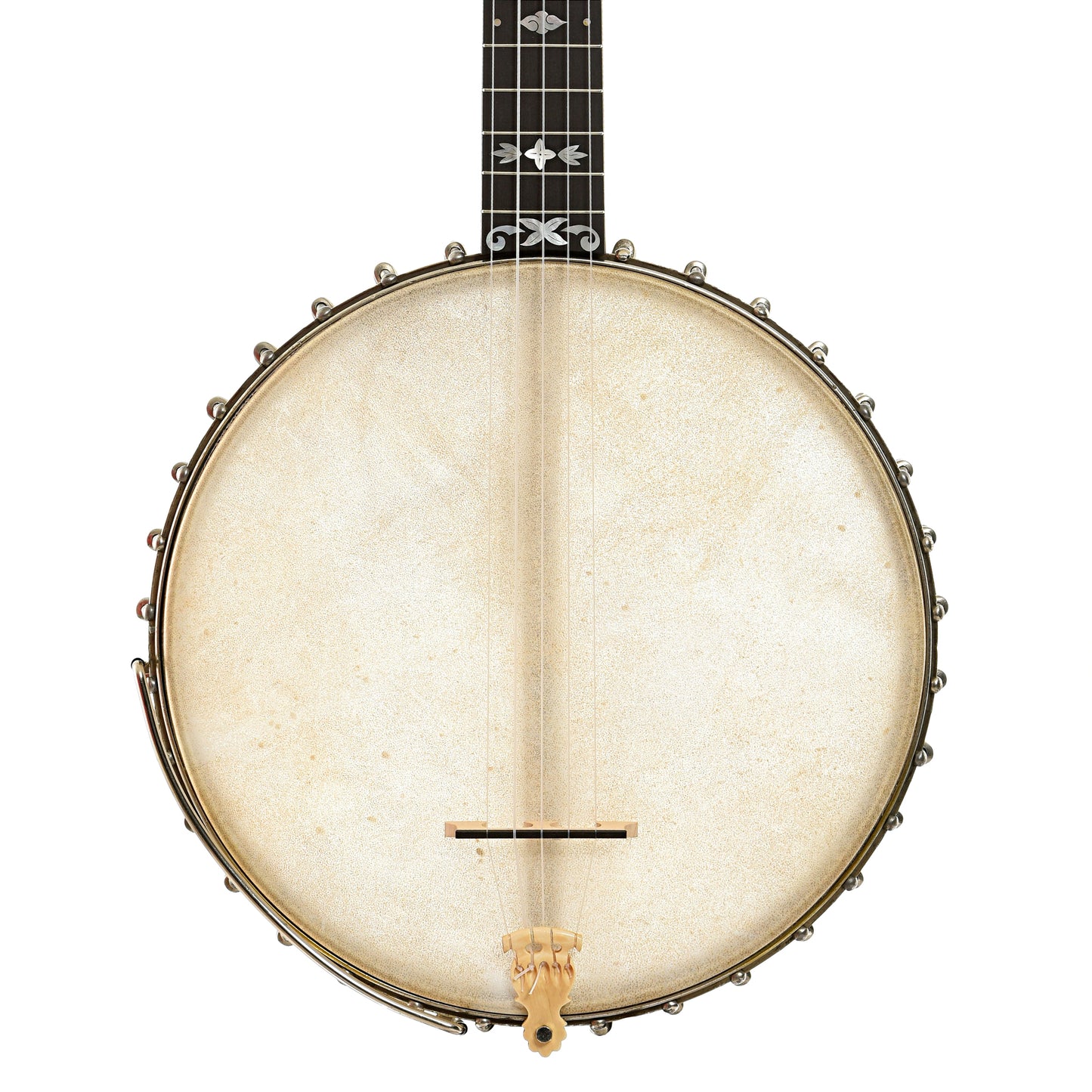 Front of Fairbanks Electric No.0 Open Back Banjo 