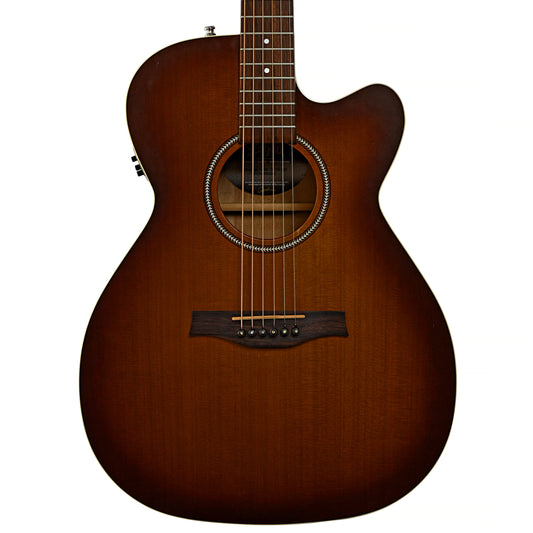 Front of Seagull Entourage Rustic CH CW QIT Acoustic Guitar