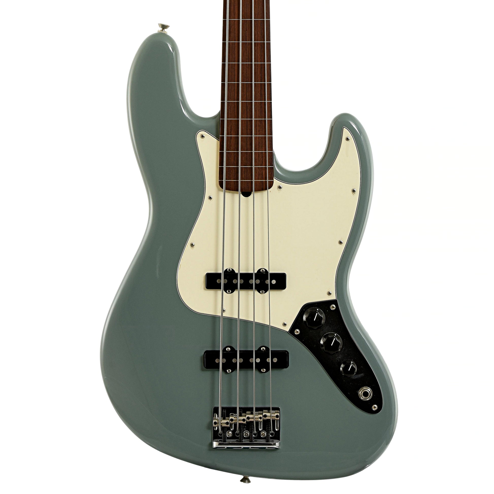 Front of Fender American Professional Fretless Jazz Bass