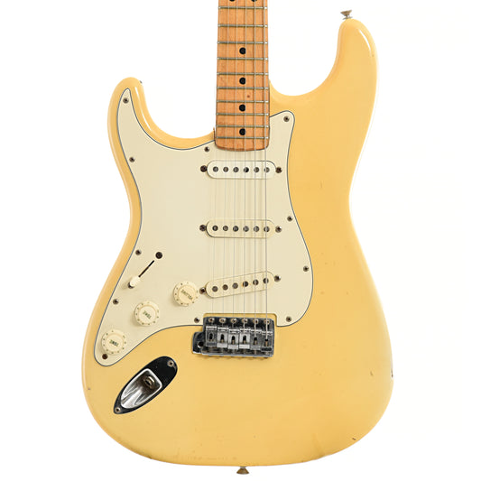 Front of Fender Stratocaster LH Electric Guitar (1974)