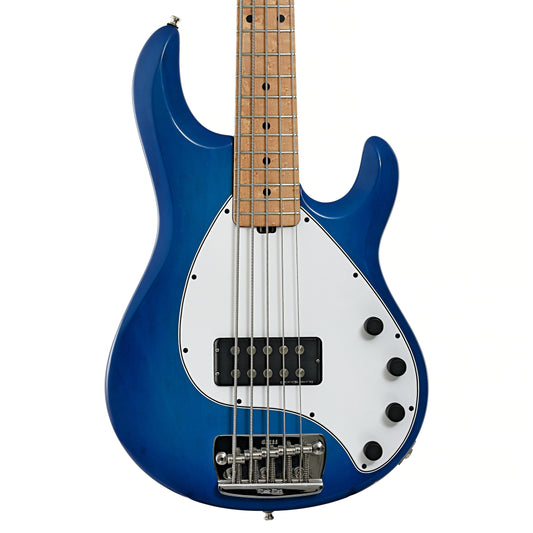 Front of Ernie Ball Music Man Stingray 5 H Electric Bass
