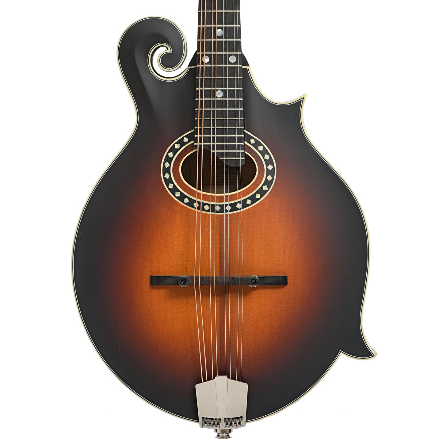 Front of Eastman MD314E-SB Mandolin, Sunburst