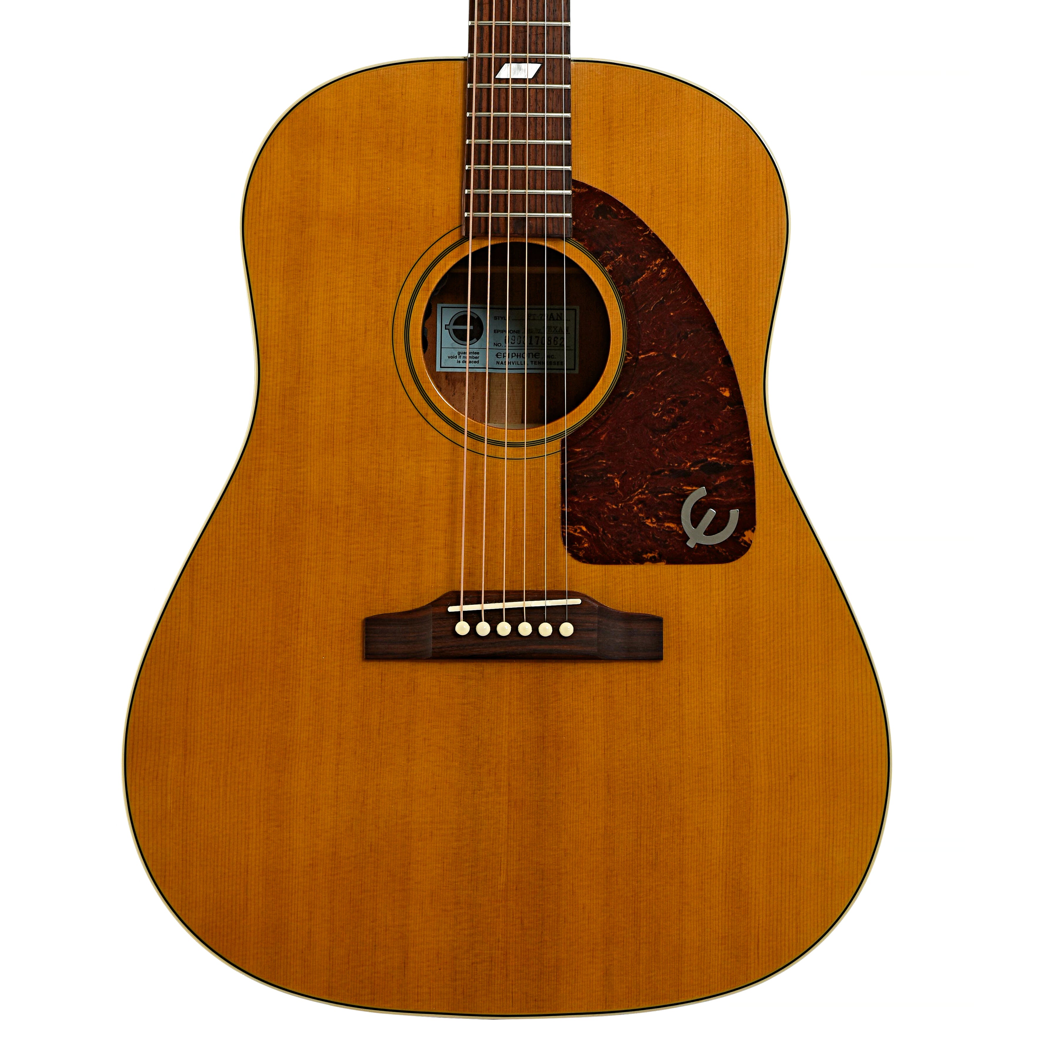 Epiphone FT-79 AN Inspired by Texan Acoustic Guitar (2009) – Elderly  Instruments