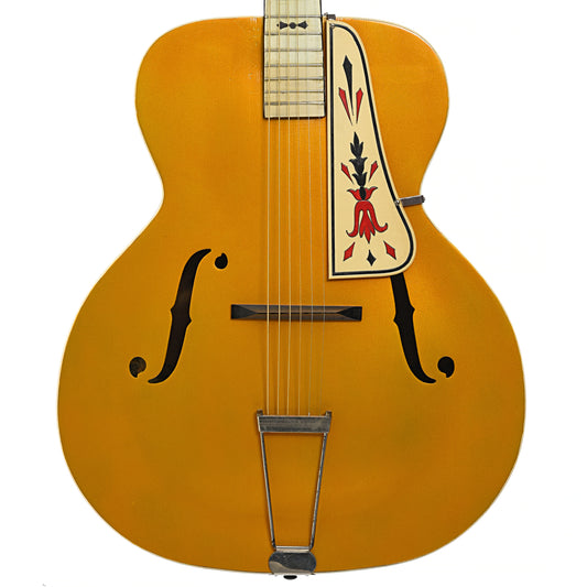 Front of Kay / Continental Normandie Archtop Acoustic Guitar
