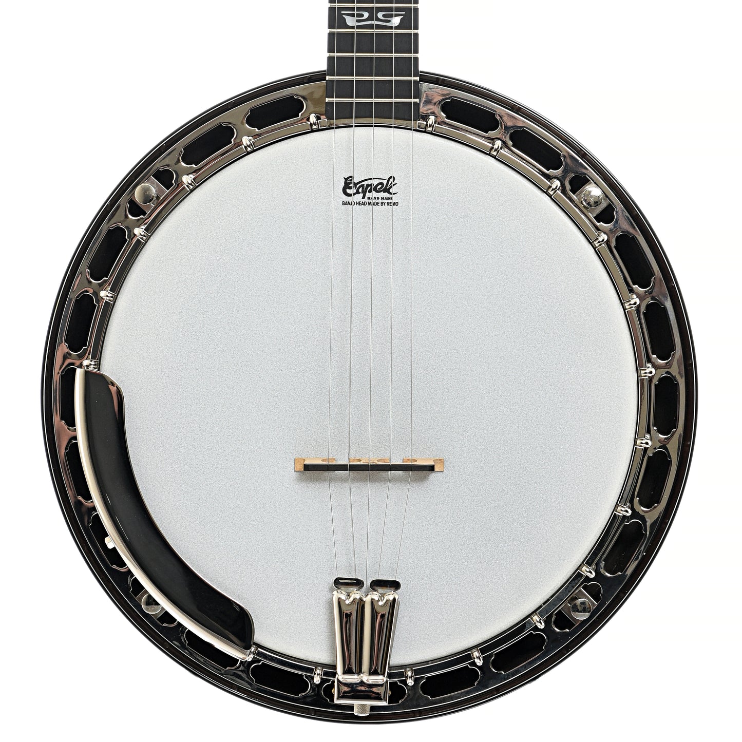 Capek Allegoria Nickel Resonator Banjo & Gigbag, Flame Maple