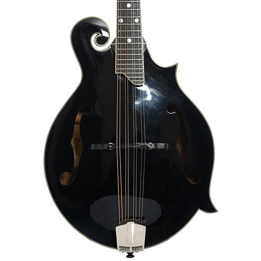 Front of Eastman MD415 BK F-Style Mandolin (recent)